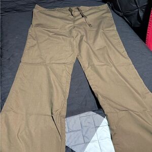 MG- medgear Women's Tan Scrub Pants Size M #14
